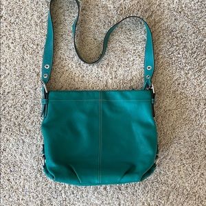 Coach Bags | Blue Green Crossbody Coach Purse